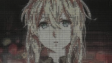 ASCII Art Violet Evergarden [AMV]