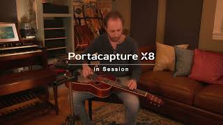 Portacapture X8 'In Session' #3 - Recording Dobro in 32-bit Float with Sasha Ostrovsky