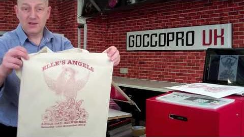GOCCOPRO UK - A simple system screen prints great variety of product