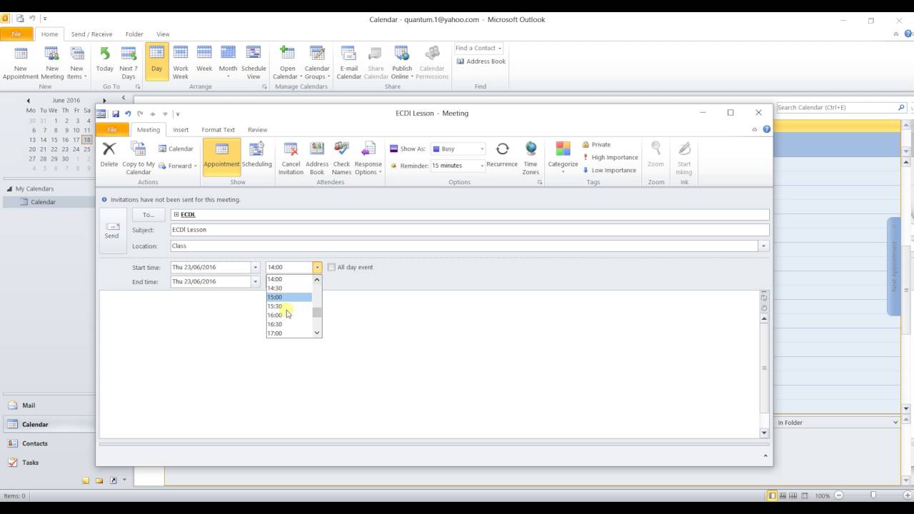 22 Create A New Meeting In Outlook 2010 YouTube 22-create-a-new-meeting-in-outlook-2010-youtube