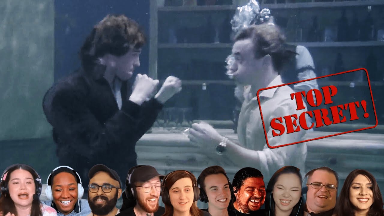 Best Reactions to "Underwater Bar Fight" | Top Secret (1984)
