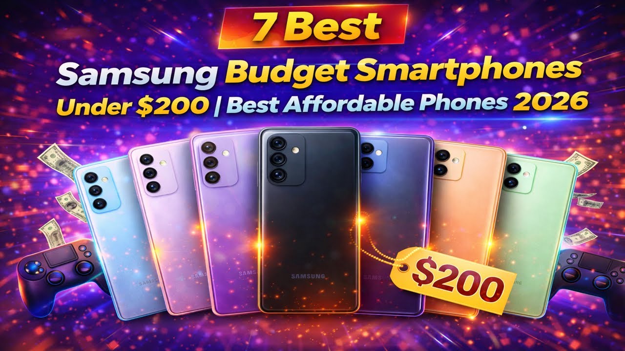 7 Best Samsung Budget Smartphones Under $200 | Best Affordable Phones ...