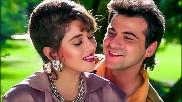 Jhuki Jhuki Nazar Teri Kamaal | HD Video Song | Raja (1995) Alka Yagnik | Udit Narayan | Madhuri 1