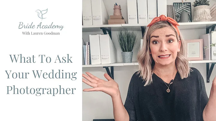 What to ask your wedding photographer (BEFORE BOOKING) - DayDayNews