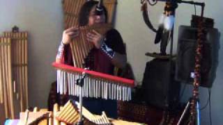 Balada Por Adeline - Panflute Flauta de Pan - Instrumental chords