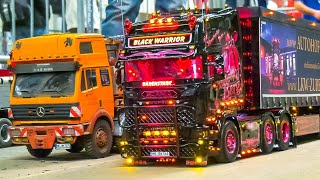 INSANE RC MODEL TRUCKS IN COLLECTION!! RC TRUCK SCANIA, VOLVO, MAN, MERCEDES-BENZ, DJ TAUA FLEXO