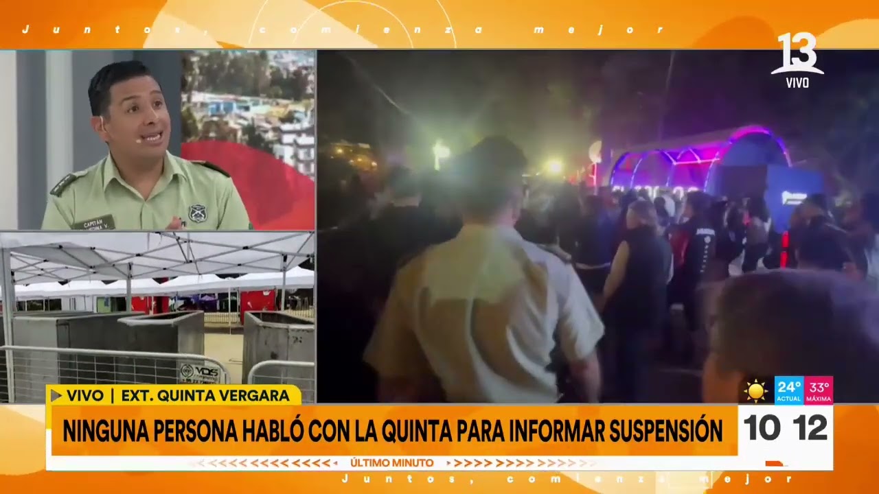 Demora en evacuación del público al interior de la Quinta Vergara por corte de luz | Tu Día