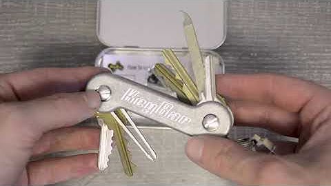 Stonewashed Aluminum KeyBar Product Video