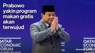 Prabowo yakin program makan siang gratis akan terwujud