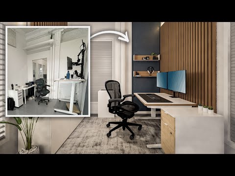 Full Office Designing Setup with Furniture