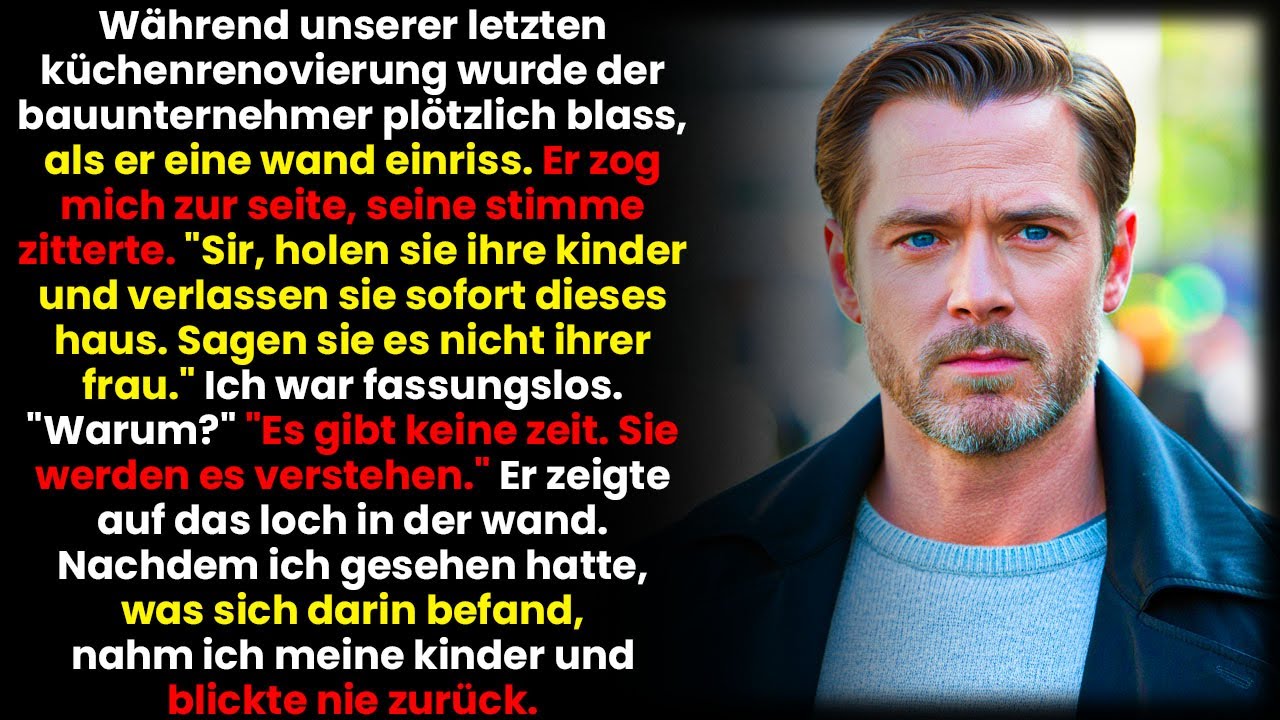 Mein Bauunternehmer Wurde Bleich, Zeigte Auf Das Loch Und Schrie „Lauf!“ – Dann Erfuhr Ich Warum