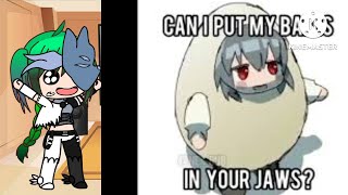 Me and my OCs react to SMG4 anime memes/gacha club