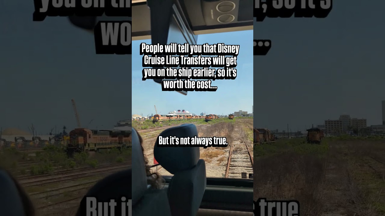 Truth about Disney Cruise Transfers- Galveston