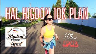 First Run with Hal Higdon | 10k training plan | Realistic Running Vlog #maydays 2