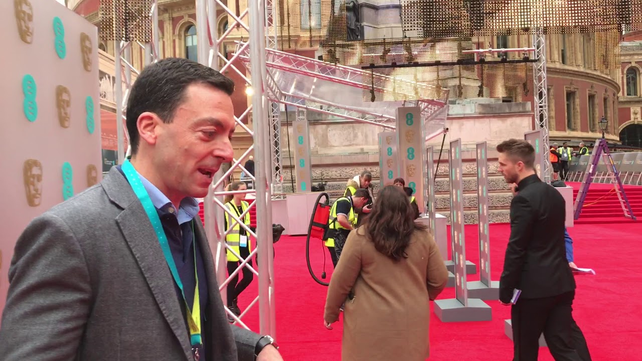 EEBAFTA red carpet walk