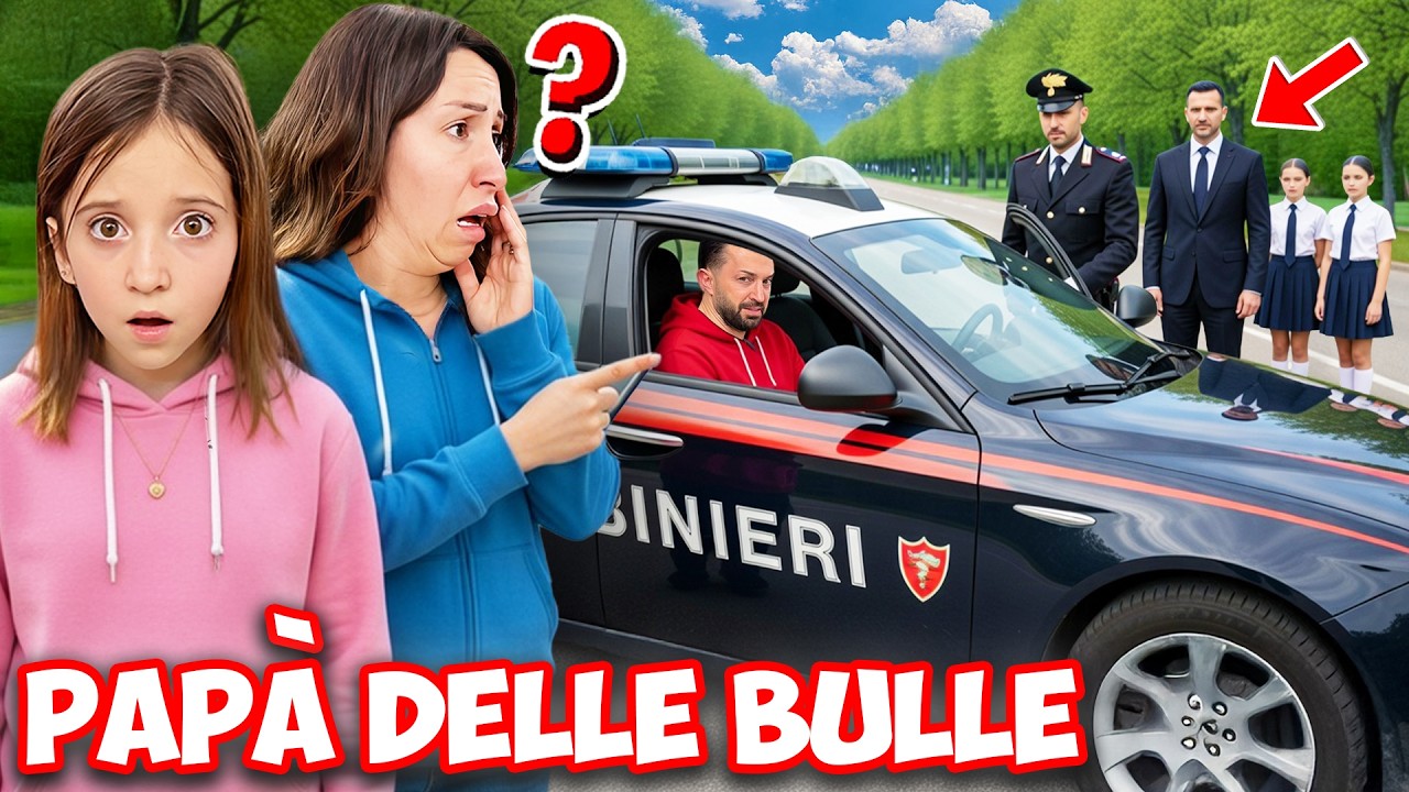 IL PAPA' DELLE BULLE FA ARRESTARE PAPAANTONIO PERCHE' GLI HA TIRATO UN PUGNO, PAPAANTONIO SI OPPONE.