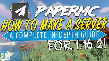 How To Make A Paper Server in Minecraft 1.16.2 (Stop Lag on Your Minecraft Server!)