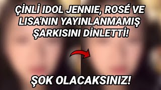 Çi̇nli̇ İdol Jennie, Rosé Ve Lisanin Yayinlanmamiş Şarkisini Di̇nletti̇