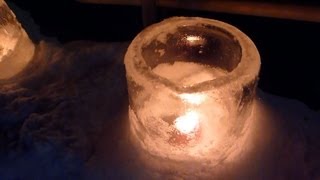 雪明かりで夜の観察 北海道・旭山動物園
