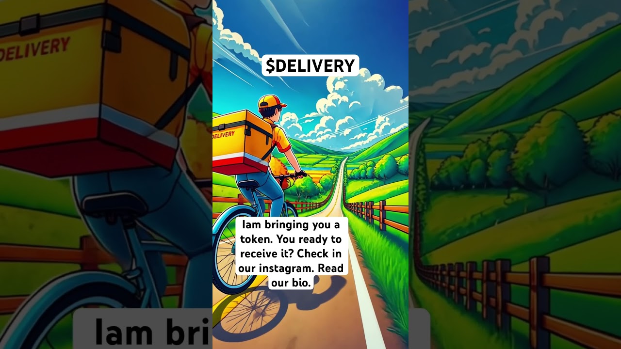 $DELIVERY coin. New project on Solana. 
