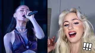 Tik Tok singers trying to hit Ariana Grande whistle notes by Arianators Family 675,759 views 2 years ago 5 minutes, 43 seconds