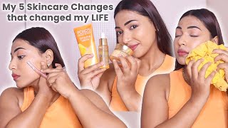 I made 5 Skincare Changes that gave me Clear Glowing Smooth Skin within Few Weeks by Kareena Malik 24,713 views 8 days ago 9 minutes, 21 seconds