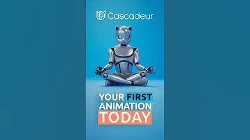 Create Your First Animation Today with Cascadeur AI 🌐 #gamedev #3dgamedevelopment #3danimation