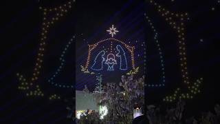 Dollywood Christmas Drone Show During Smoky Mountain Christmas 2023