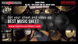 ACDC You Shook Me All Night Long DRUM COVER