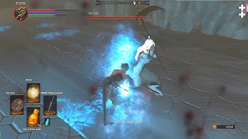 Skyrim LE/SE - Dark Souls animations and sound [Dark Souls gameplay, Unslaad]