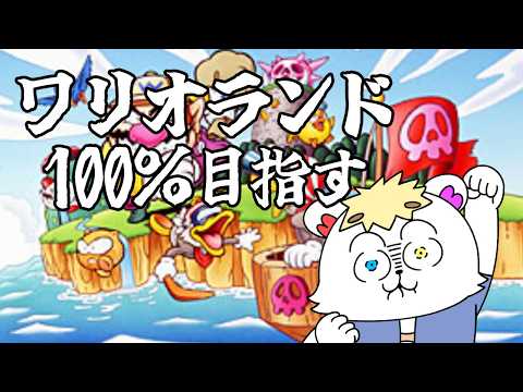 前半【スイッチオンライン】マリオランド最新作ワリオランド！100％クリア目指す！