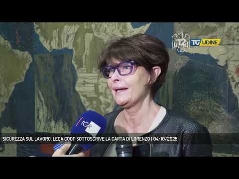 SICUREZZA SUL LAVORO: LEGA COOP SOTTOSCRIVE LA CARTA DI LORENZO | 04/10/2025