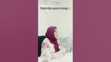 Interview gone wrong🤣😤|@InspirationHR-w4v #shorts #comedy #fun #officefun #interview