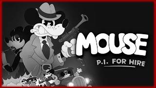 Black and White cartoon violence!  Mouse PI for Hire [William Strife]