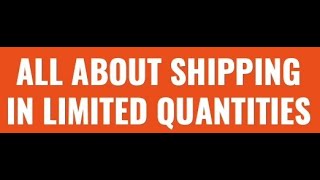 ADR LQ (Limited Quantities)