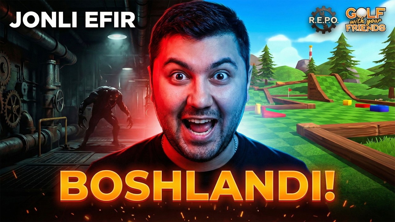 🌀BOSHLANDI! – R.E.P.O & Golf with Your Friends 🔥
