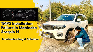 TPMS Installation FAILURE in Scorpio N – Why Z6 is better than Z8 Select ? #mahindra #scorpion