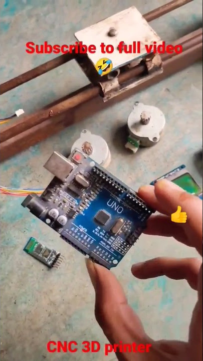 haw to make cnc machine with Arduino UNO | #arduino #diy #project #cnc #india #trend #youtubeshorts