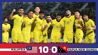 Malaysia 10 - 0 Papua New Guinea | Perlawanan Antarabangsa Tier 1 screenshot 5