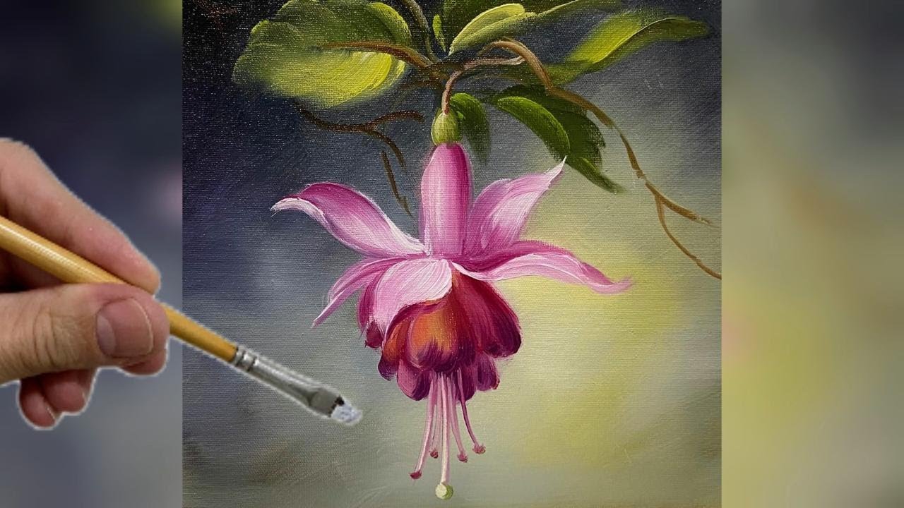 ЕСТЕСТВЕННАЯ КРАСОТА / ЦВЕТОЧНАЯ ЖИВОПИСЬ ШАГ ЗА ШАГОМ