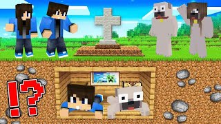 BABA DANI ÉS KIIS SÍRBA REJTETT BÁZISA A MINECRAFTBAN!