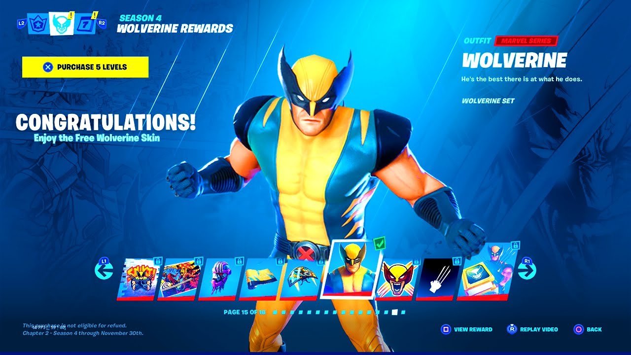 How To Get WOLVERINE SKIN in Fortnite Season 4! (Wolverine Challenges