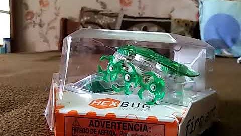 hexbug fire ant  unboxing and review
