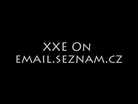 XXE Injection On Email.Seznam.Cz
