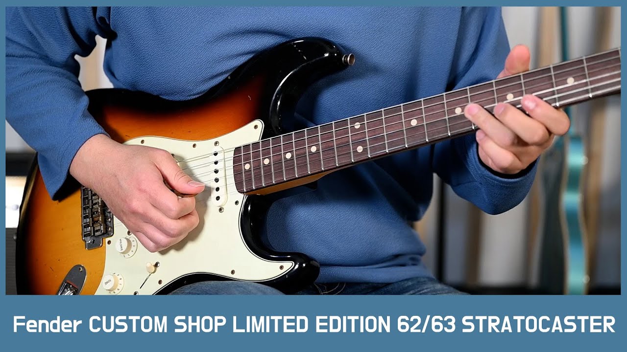 Fender CUSTOM SHOP LIMITED EDITION 62/63 STRATOCASTER JOURNEYMAN 
