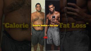 Calorie Deficit = Fat loss   #fatloss