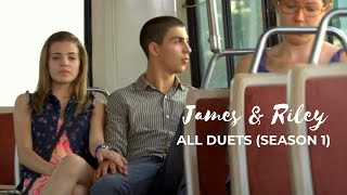 The Next Step - All Jiley Duets (James & Riley - Season 1)