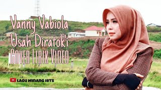 Vanny Vabiola - Usah Diratok'i | Cover Lirik Video