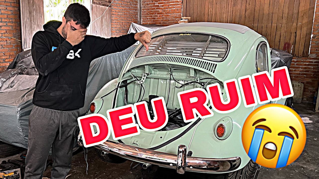 DEU RUIM, SÉRIOS PROBLEMAS NO MOTOR 1949CC DO FUSCA 1962