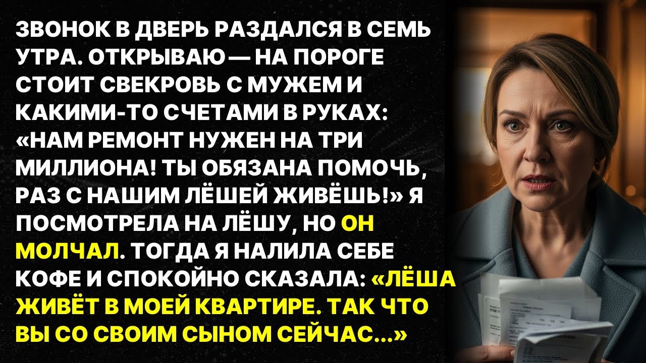Свекровь требует 3 миллиона на ремонт: «Ты обязана!» Но я напомнила, ЧЕЙ ЭТО ДОМ